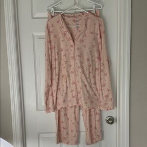 Croft & Barrow women’s longsleeve pajama set